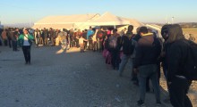 Matkö i Idomeni, Grekland. Bild: Johanna Senneby