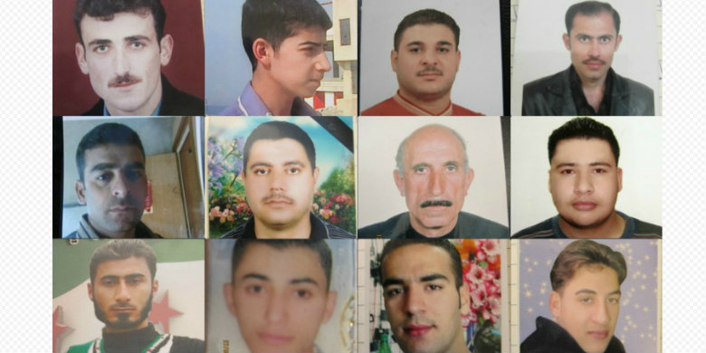Mördade civila syrier dokumenterade i Amnestys rapport. Foto: Amnesty