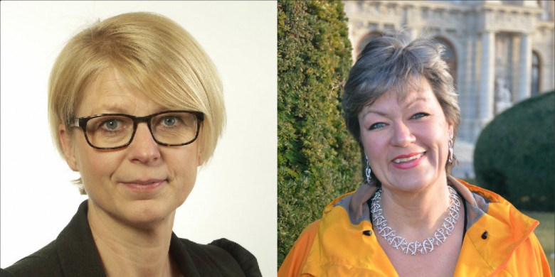 Elisabeth Svantesson (M) och Ylva Johansson (S). Foto: Riksdagen och privat.