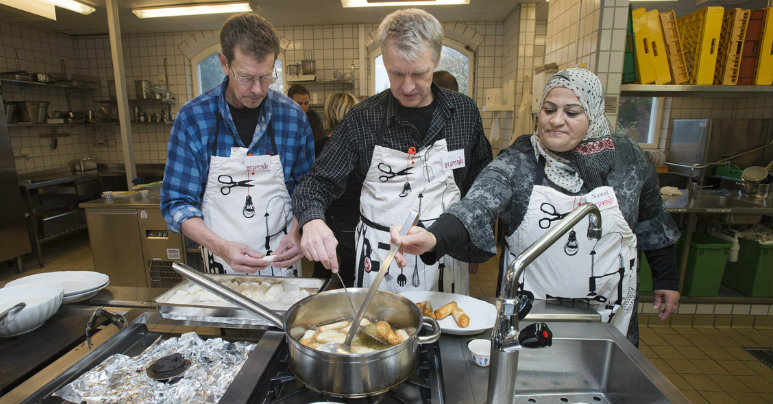 På mångfaldskurs i Rosengård. Bild: Klas Andersson