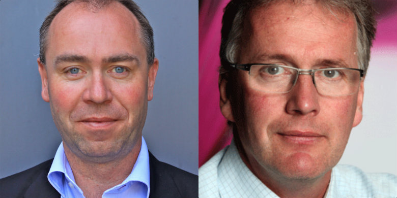 Jonas Wallin och Mikael Johansson.