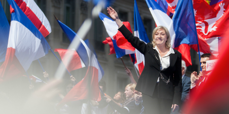 Marine Le Pen. BILD: Jacob Khrist