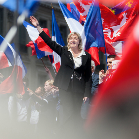 Marine Le Pen. BILD: Jacob Khrist