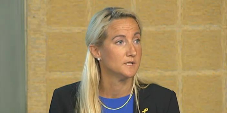 Cecilia Widegren, försvarsberedningens ordförande.