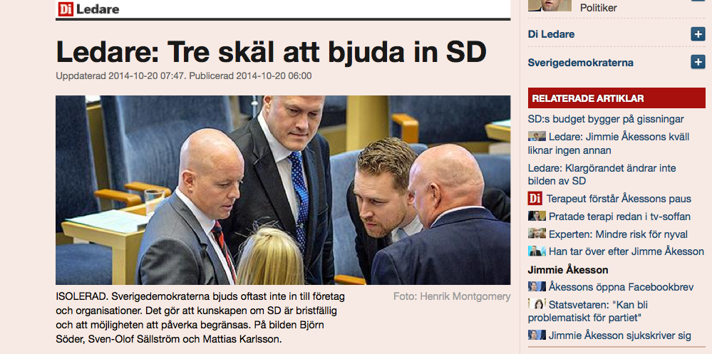 Foto: Skärmdump från di.se