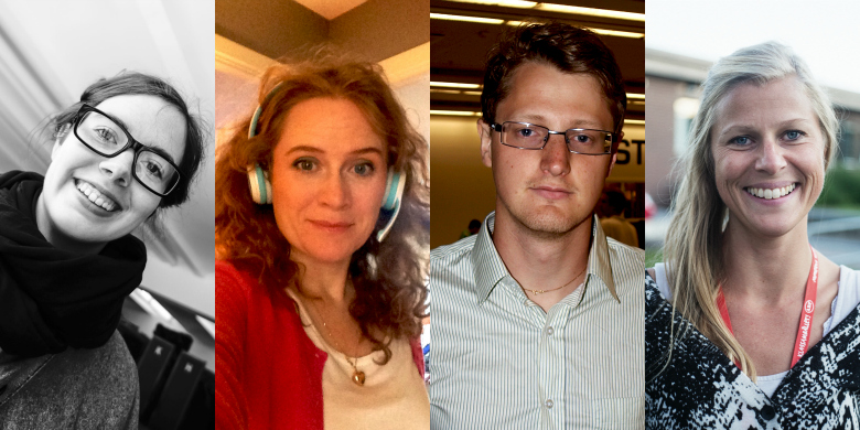 Linnea Lindberg, Annelie Persson, Magnus Jonsson och Marlene Wåhlstedt