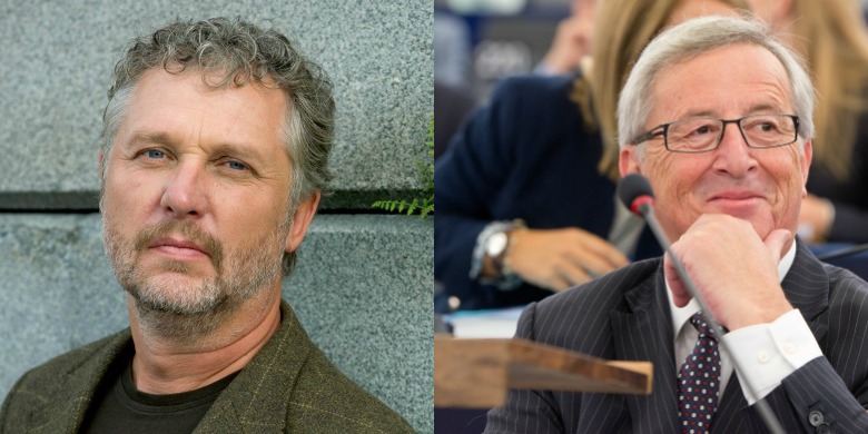 Peter Eriksson och Jean-Claude Juncker Bild: Fredrik Hjerling och European Parliament