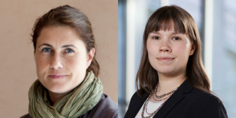 Janine Alm Ericson & Annika Hirvonen Bild: Fredrik Hjerling