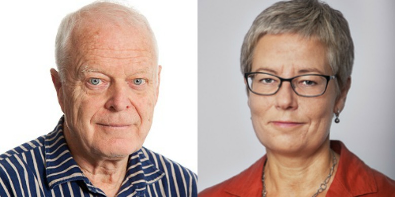 Bild: Thomas Hammarberg och Cecilia Renfors, från Kommissionen mot antiziganism och Justitieombudsmannens hemsidor.