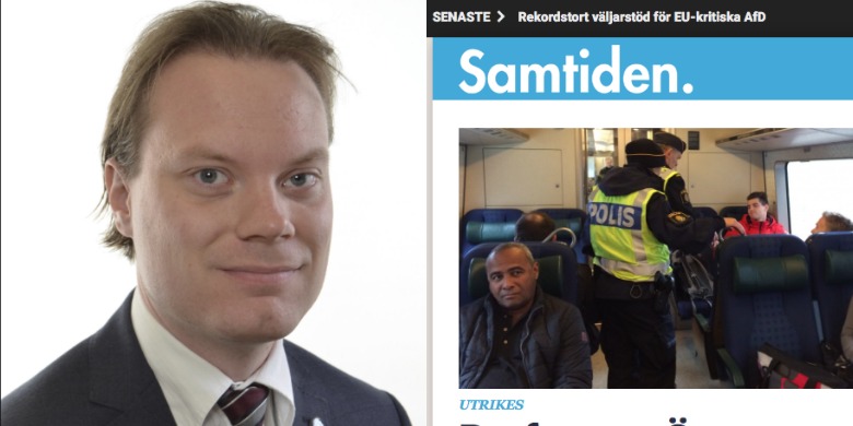 Bild: Riksdagen och skärmdump samtiden.se