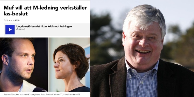 Bild: Skärmdump sr.se och moderaterna.se
