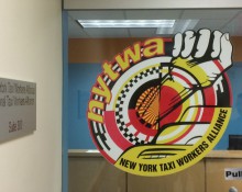 New York Taxi Workers Alliance. Bild: Hanna Finmo