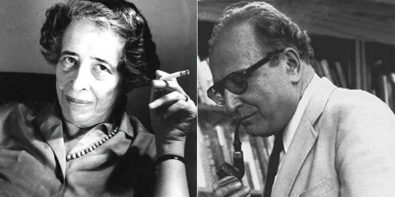 Bild: Hannah Arendt och Seymour Martin Lipset. Wikimedia commons.