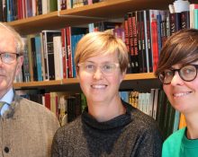 Bild som föreställer Carl Tham, Lisa Pelling och Elsa Persson.