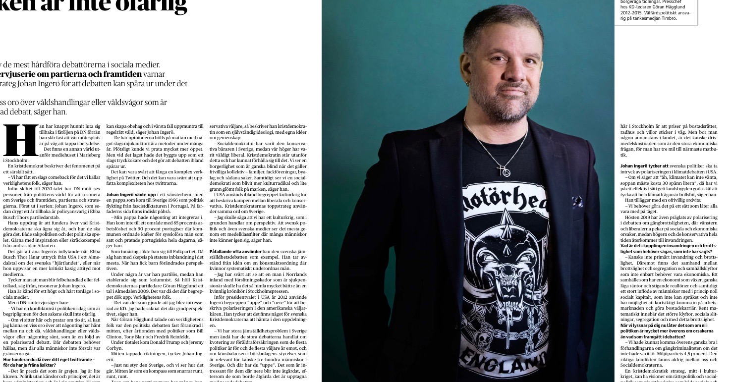 Nar Kladerna Gor Politiken Dagens Arena