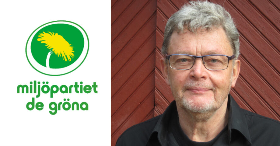 Miljöpartiets tidigare språkrör Birger Schlaug. Foto