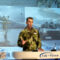 Överbefälhavare Micael Bydén talar på Rikskonferensen Folk och försvar 2024.