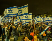 Protest i Israel.