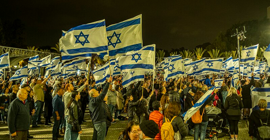 Protest i Israel.