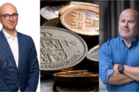 Torbjörn Hållö och Sven-Olov Daunfeldt. Foto: LO och Kate Gabor / Svenskt näringsliv.